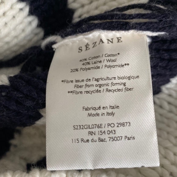 Sezane Cardigan SEAN BNWT (S) - Picture 5 of 9